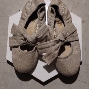Charming Kids Glittery Bow Sam Edelman Shoes